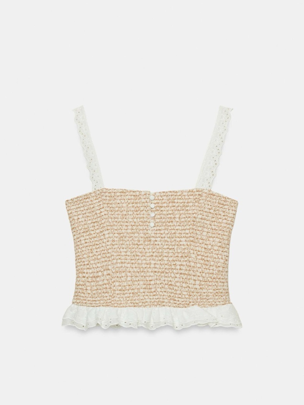 ZARA COMBINATION TEXTURED TOP 5039/273/086